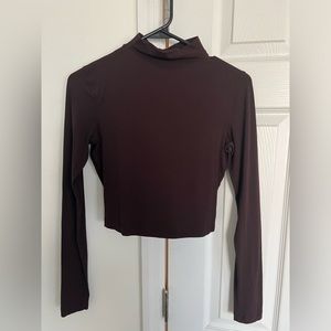 Lululemon Align turtleneck long sleeve cropped